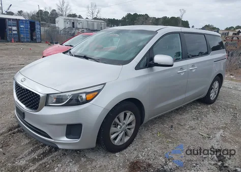2017 Kia Sedona Lx z USA, uszkodzony, nr VIN KNDMB5C14H6227570